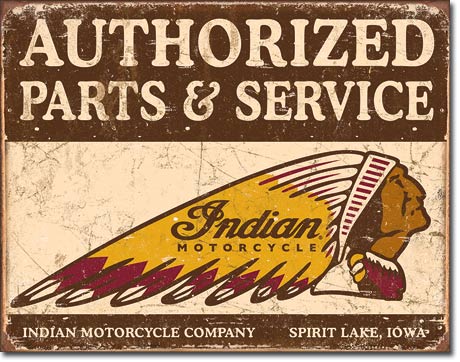 1930 - Authorized Indian Parts & Service
